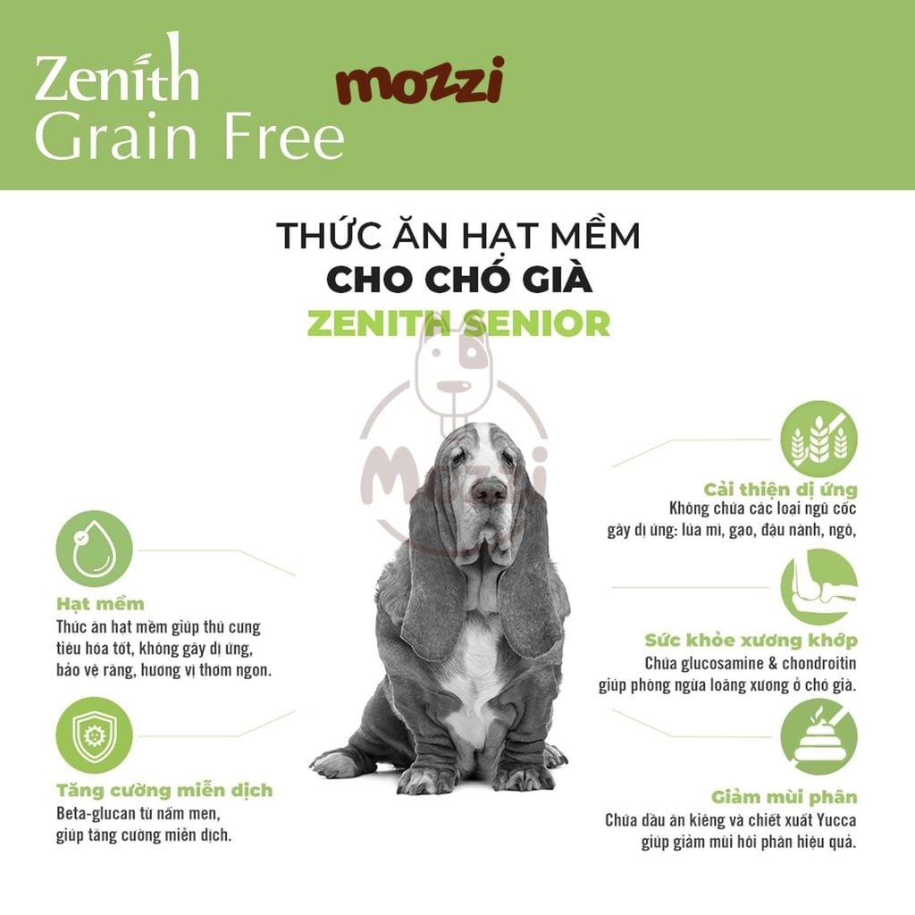 Thức ăn hạt mềm Zenith Orginal cho chó mèo