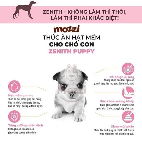  Thức ăn hạt mềm Zenith cho chó mèo [1.2kg - 3kg] 