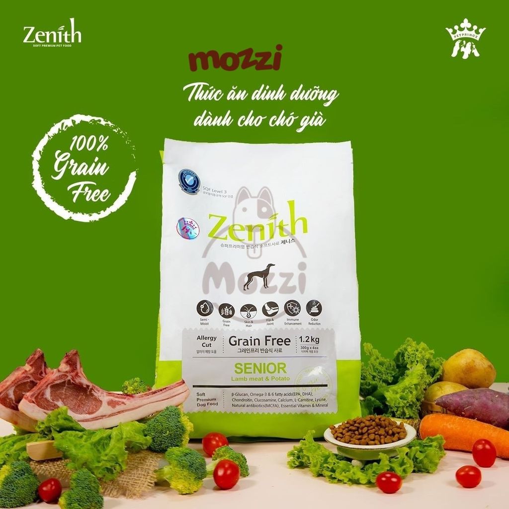 Thức ăn hạt mềm Zenith Orginal cho chó mèo