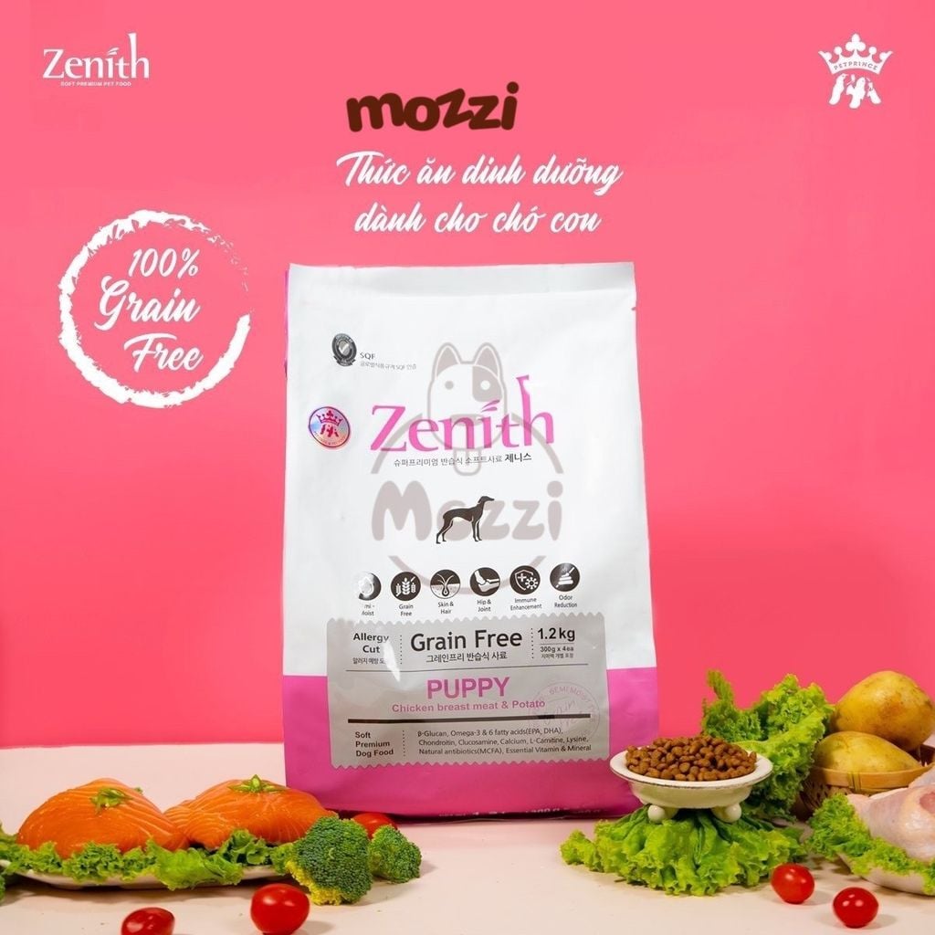 Thức ăn hạt mềm Zenith Orginal cho chó mèo