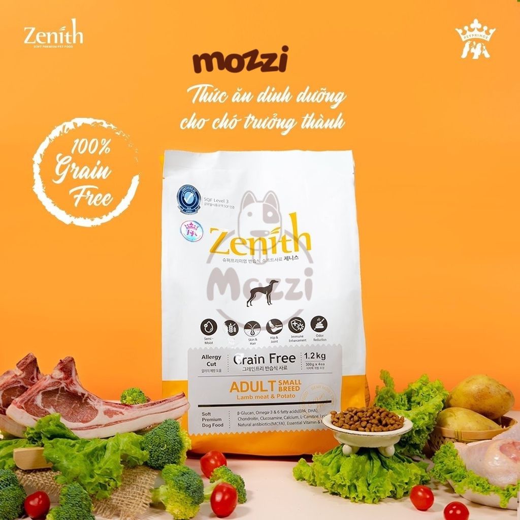 Thức ăn hạt mềm Zenith Orginal cho chó mèo