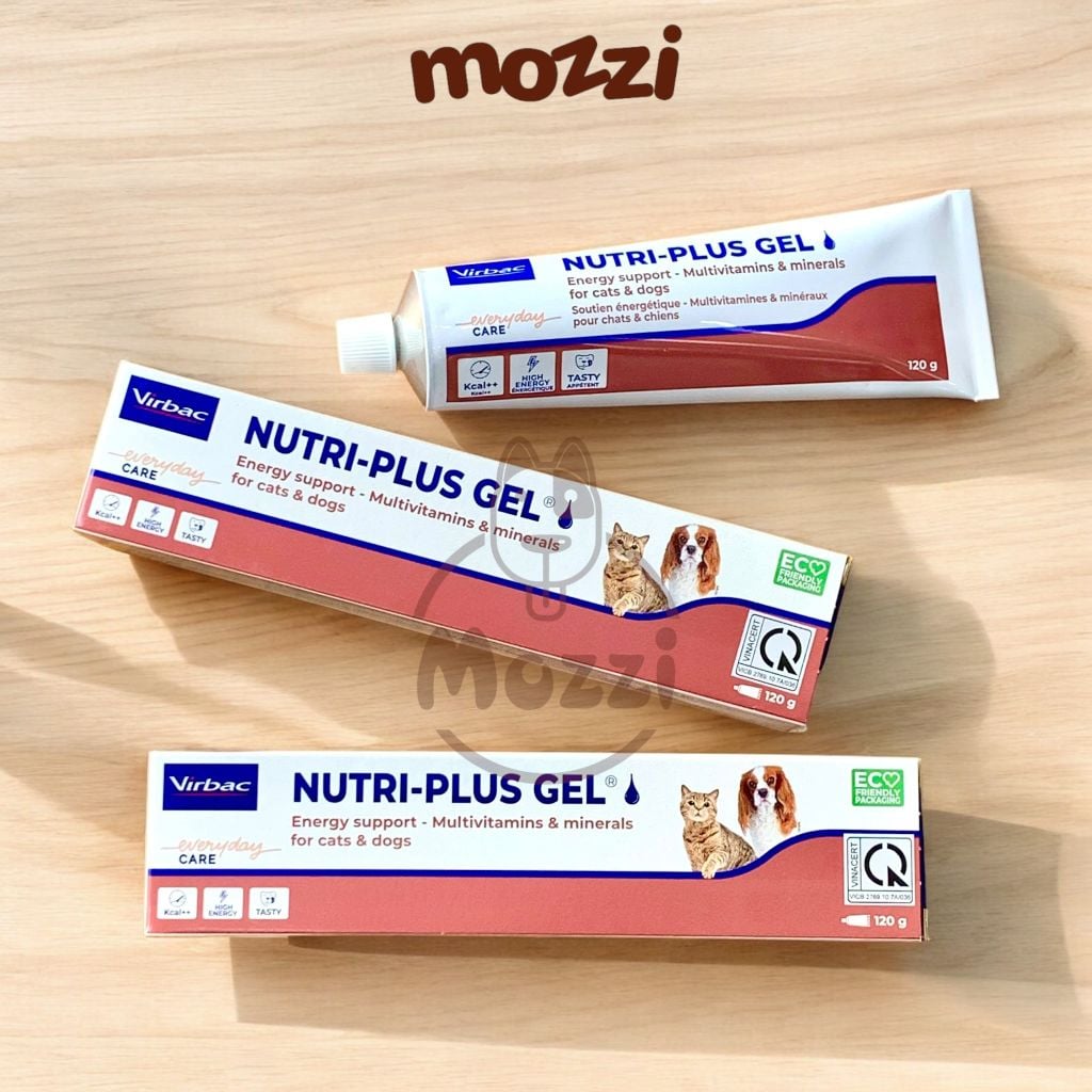 Gel bổ sung dinh dưỡng Nutri-plus Virbac Tuýp 120.5g cho chó mèo