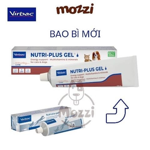  Gel bổ sung dinh dưỡng Nutri-plus Virbac Tuýp 120.5g cho chó mèo 