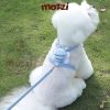 Dây dắt yếm cổ ngực hình ong dễ thương cho chó mèo size 2-5kg