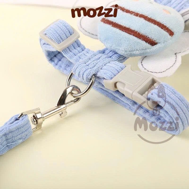Dây dắt yếm cổ ngực hình ong dễ thương cho chó mèo size 2-5kg