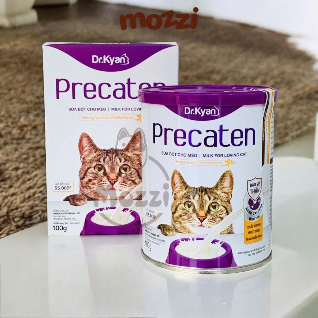 Sữa bột cho mèo Precaten Dr.Kyan [100g - 400g]