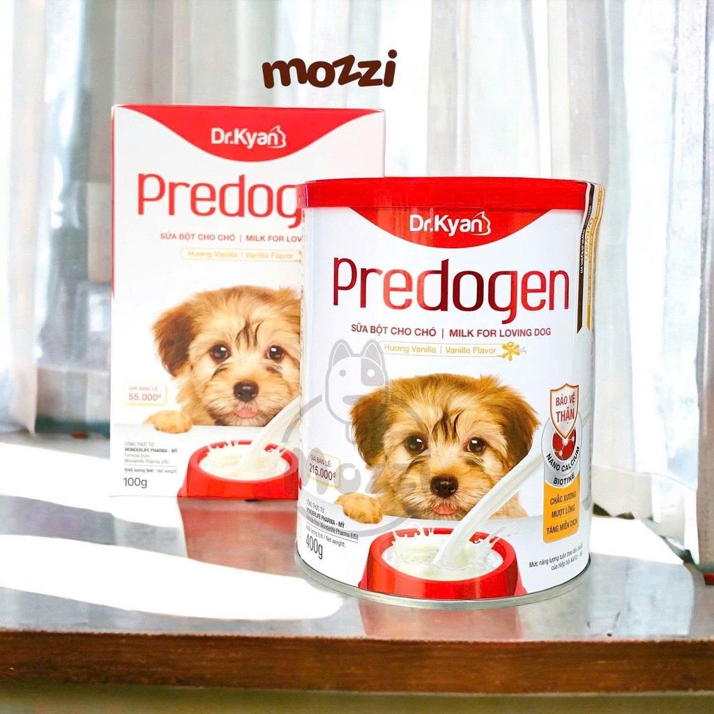 Sữa bột cho chó Predogen Dr.Kyan [100g - 400g]