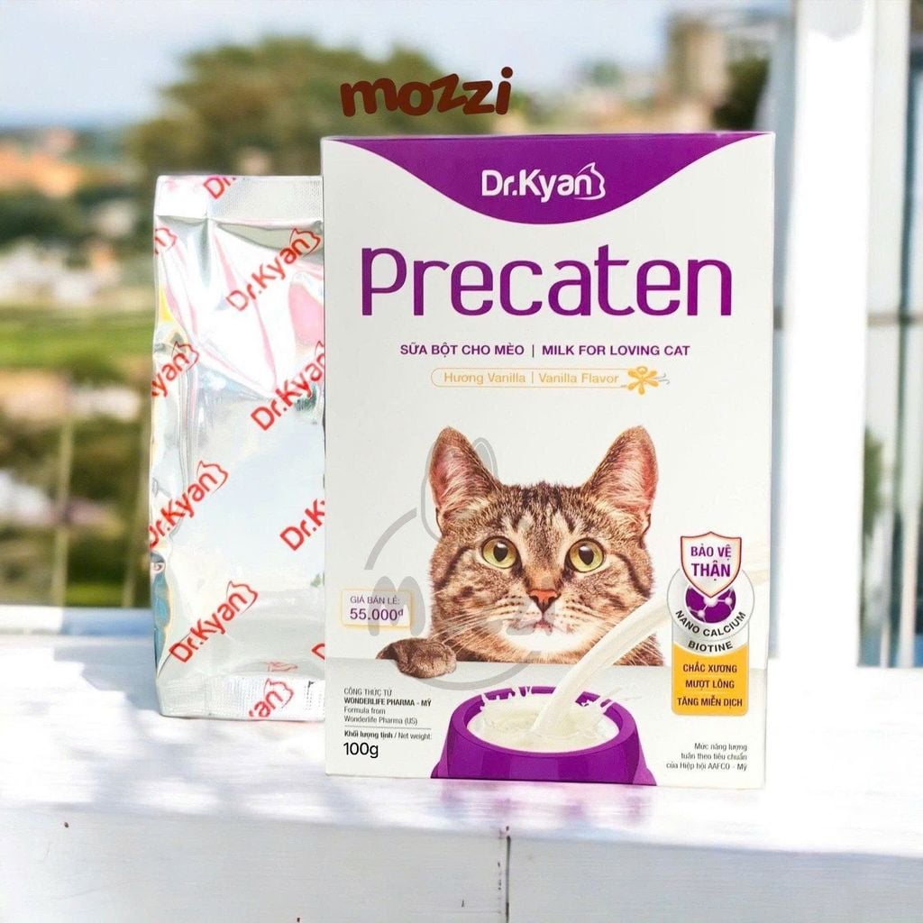 Sữa bột cho mèo Precaten Dr.Kyan [100g - 400g]