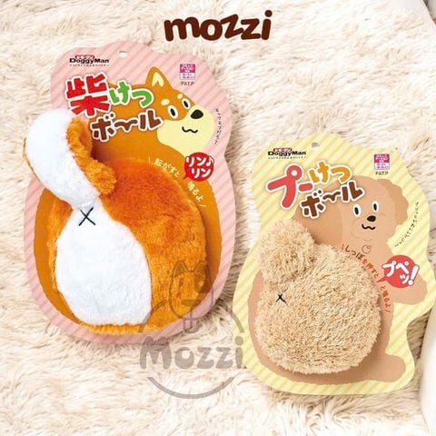  Đồ chơi chó mèo Banh hình đuôi chó Poodle Shiba Doggyman 