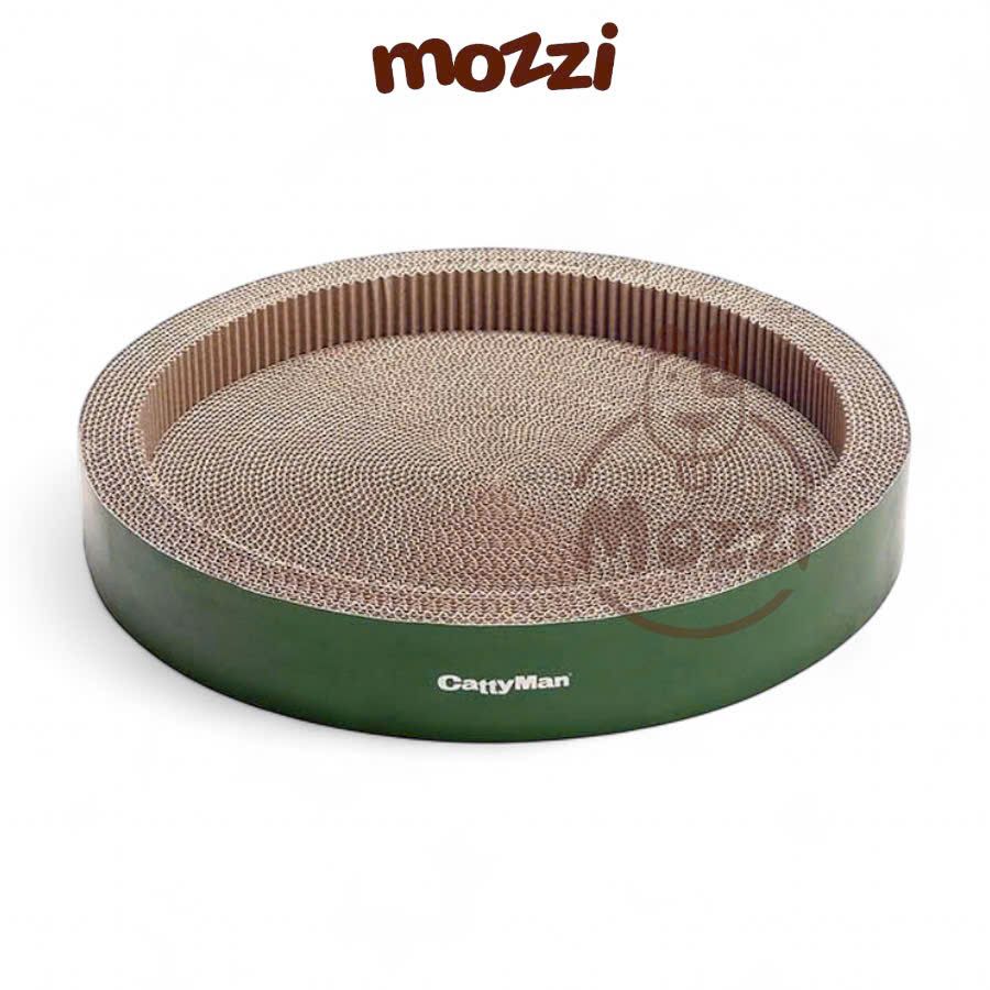 Bàn cào móng CattyMan cho mèo giấy cotton kèm catnip