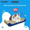 Bàn cào móng CattyMan cho mèo giấy cotton kèm catnip