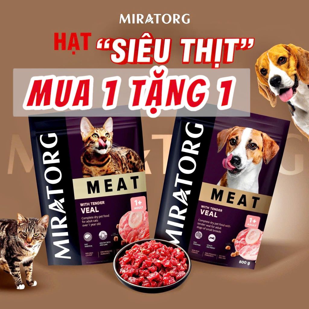 Thức ăn hạt Miratorg Nga cho chó