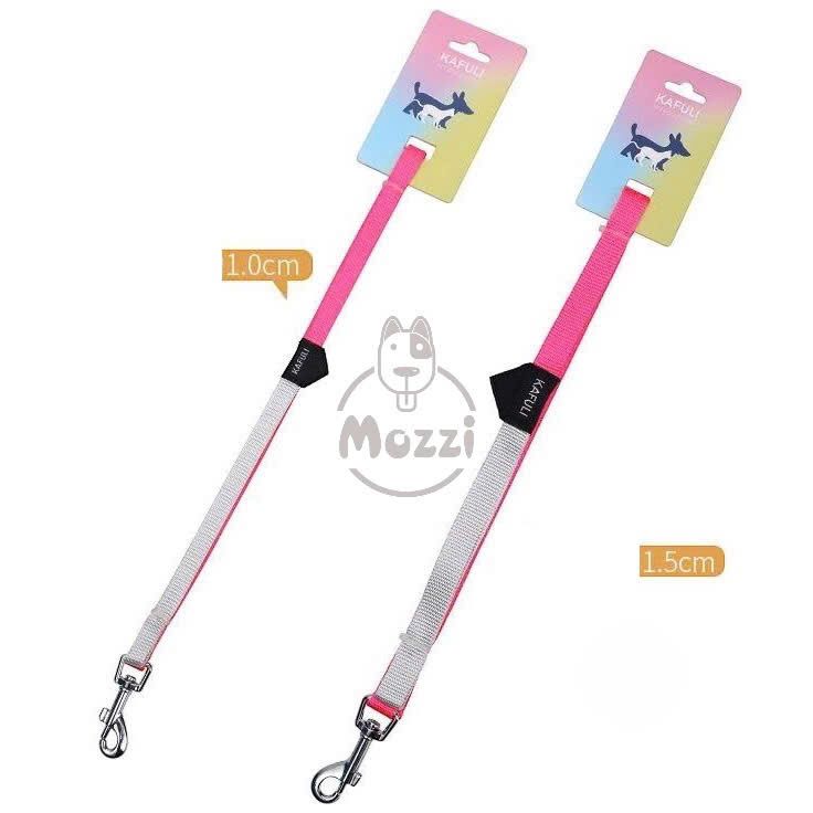 Dây dắt yếm ngực KaFuLi mix màu trơn cho chó mèo