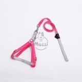  Dây dắt yếm ngực KaFuLi mix màu trơn cho chó mèo 