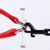  Dây dắt yếm ngực viền chỉ phản quang cho chó mèo 