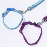  Dây dắt kèm vòng cổ họa tiết nhí cho thú cưng 