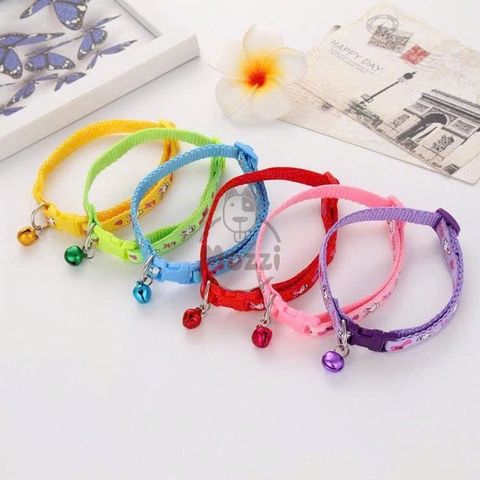  Vòng cổ dù nhiều màu cho chó mèo 
