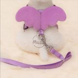  Dây dắt ngực gắn cánh thiên thần cho chó mèo 