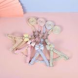  DoHa Dây dắt yếm ngực gắn nơ cotton cho chó mèo 
