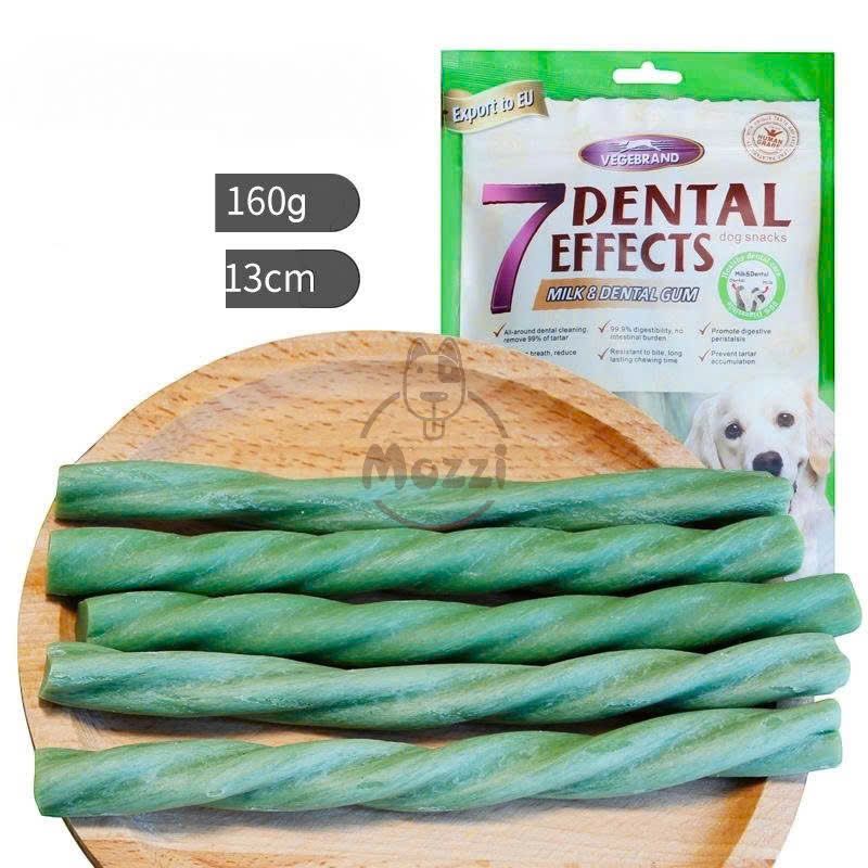 Snack cho chó Xương nhai 7 Dental Effects gặm sạch răng Gói 160g Thái Lan