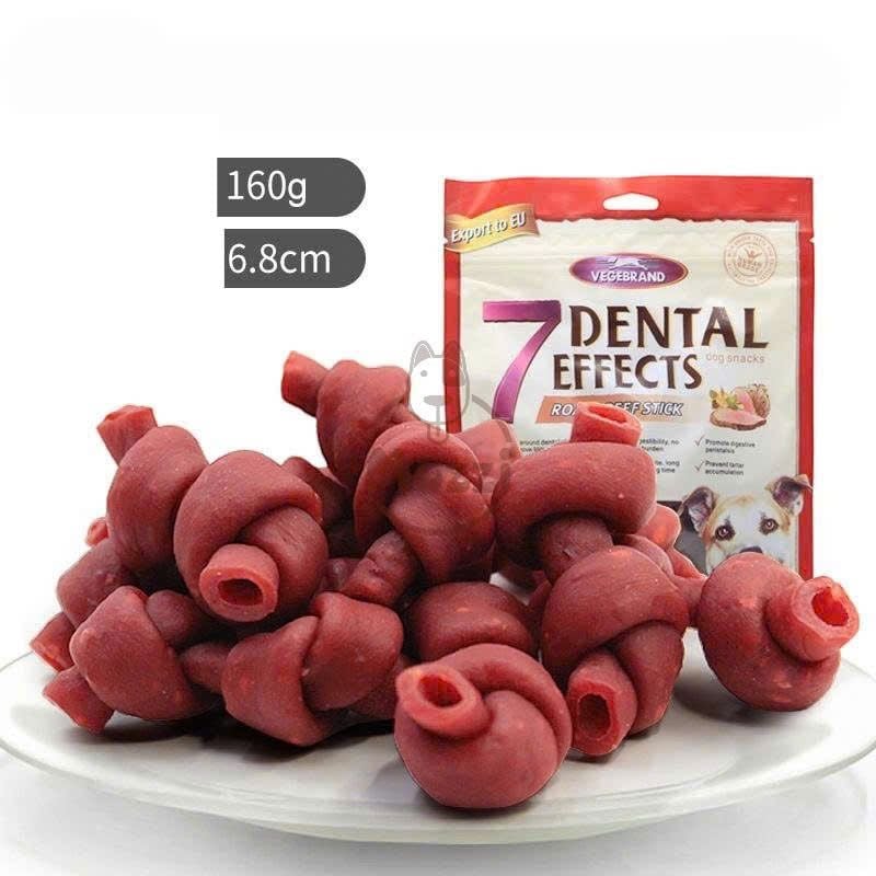 Snack cho chó Xương nhai 7 Dental Effects gặm sạch răng Gói 160g Thái Lan