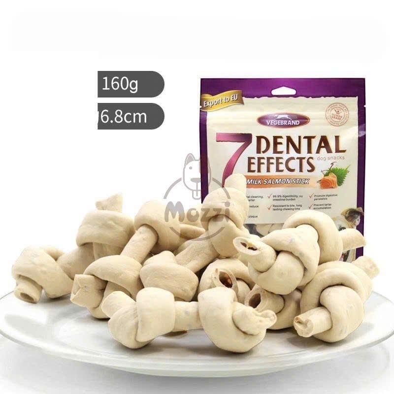 Snack cho chó Xương nhai 7 Dental Effects gặm sạch răng Gói 160g Thái Lan