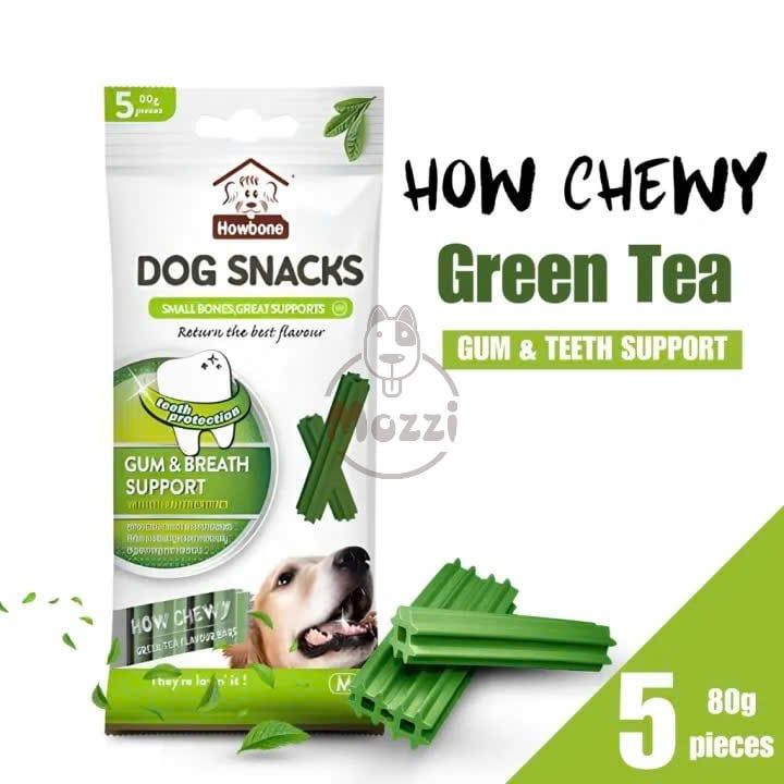 Snack cho chó Howbone gặm sạch răng nhiều vị