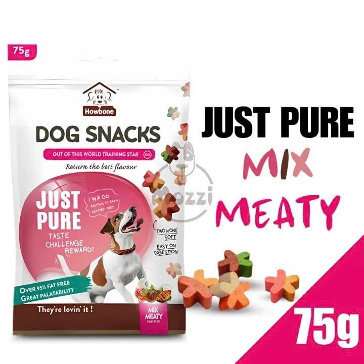 Snack cho chó Howbone gặm sạch răng nhiều vị