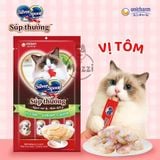  Súp thưởng cho mèo Silver Spoon Gói 4 thanh Bịch 56gr 
