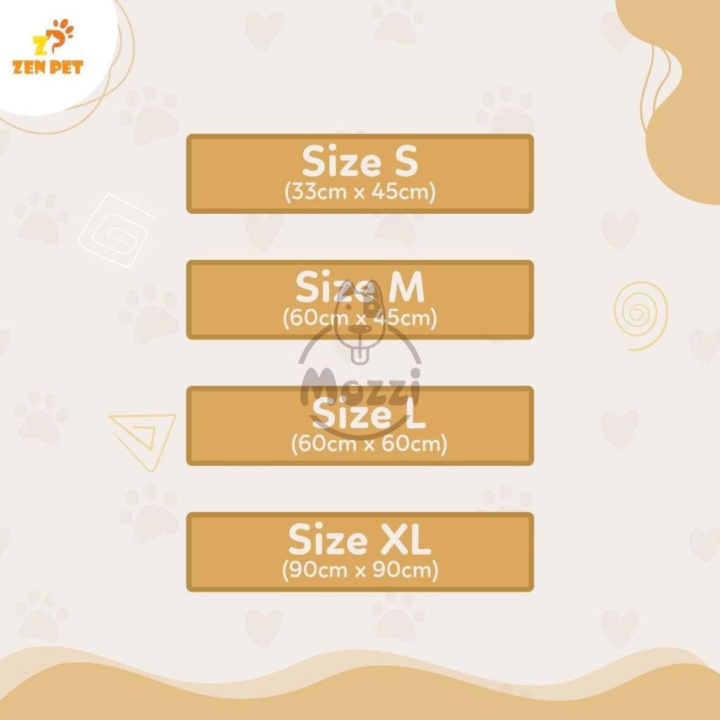 Tã lót chuồng Zenpet nhiều size cho chó mèo