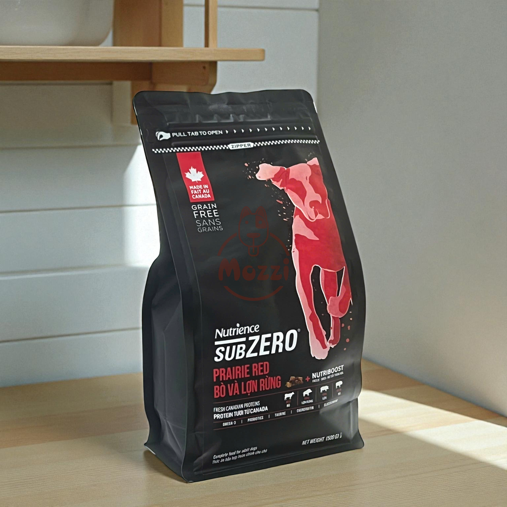 Thức ăn hạt Nutrience Subzero vị gà tây cá biển và rau củ cho chó mèo [0.5kg - 1.8kg - 5kg]
