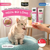  Gel dinh dưỡng cho mèo Kitcat hỗ trợ tiêu búi lông, tiết niệu và tăng cân Tuýp 120gr 