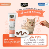  Gel dinh dưỡng cho mèo Kitcat hỗ trợ tiêu búi lông, tiết niệu và tăng cân Tuýp 120gr 