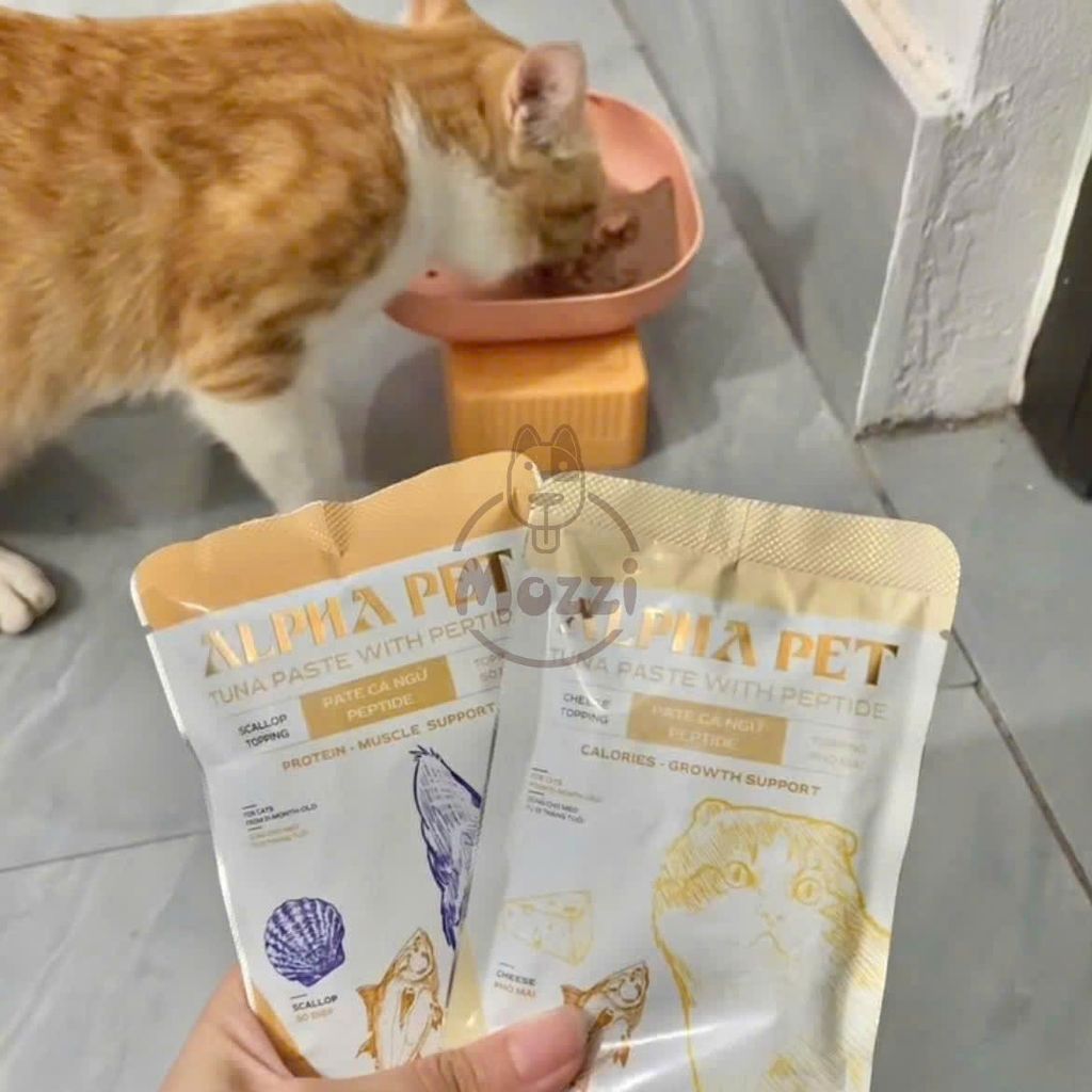 Pate cho mèo Alpha Pet Pate cá ngừ