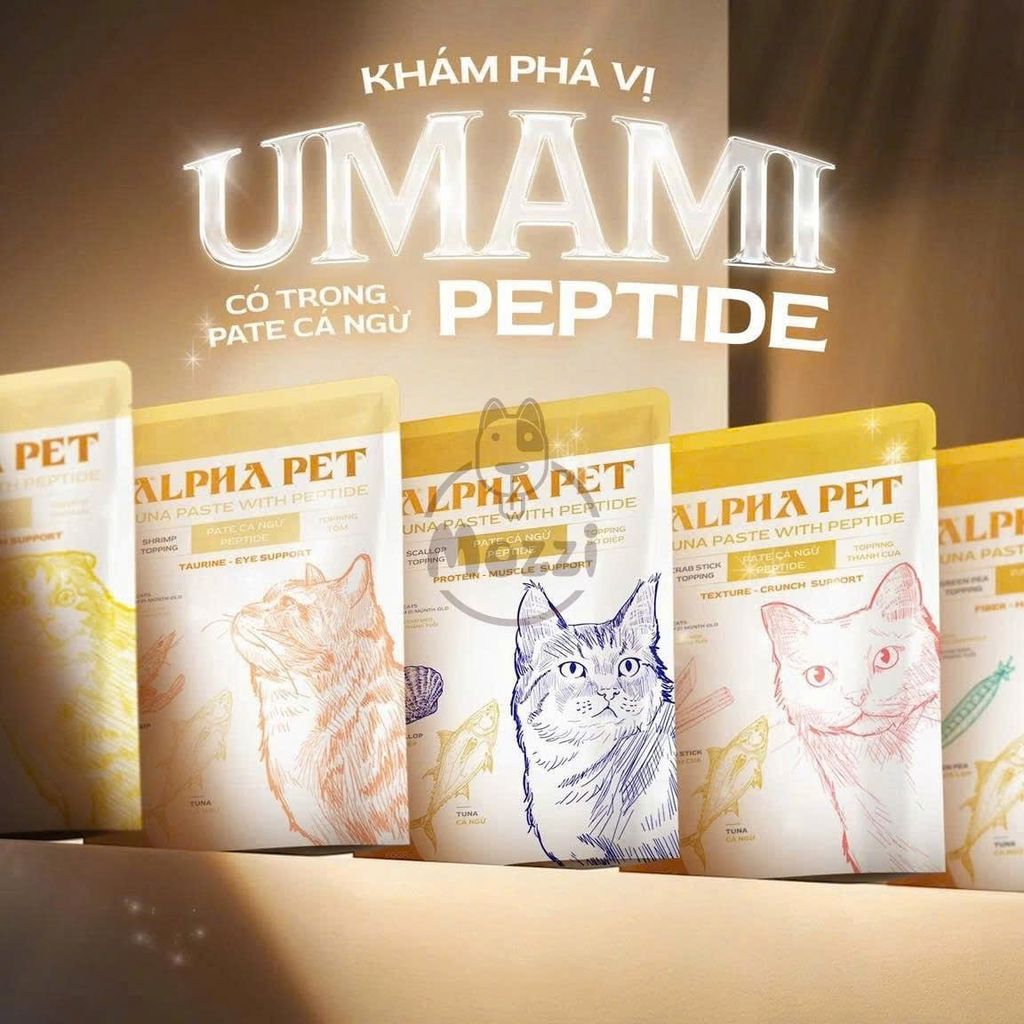 Pate cho mèo Alpha Pet Pate cá ngừ