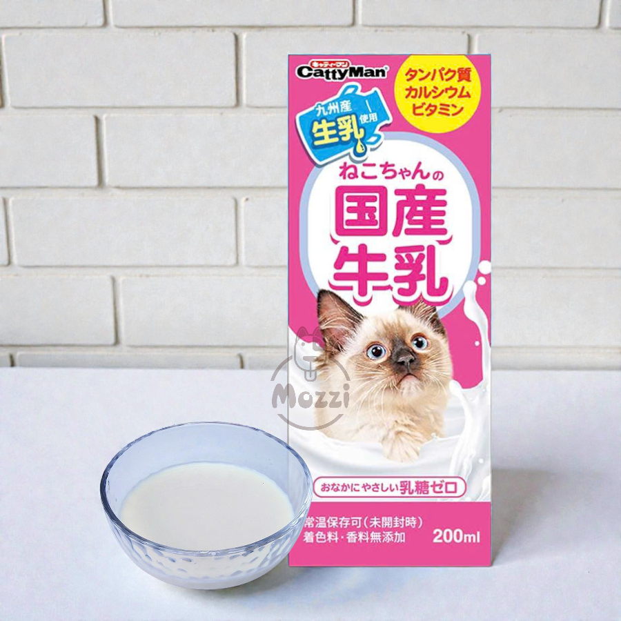 Sữa tươi cho chó mèo Doggyman Cattyman Hộp 200ml