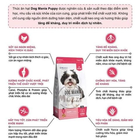  Thức ăn hạt cho chó Dog Mania 