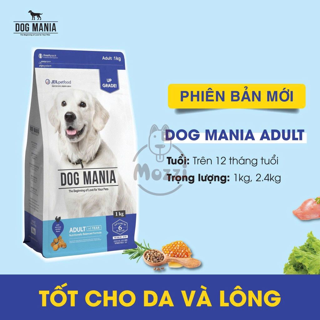 Thức ăn hạt cho chó Dog Mania