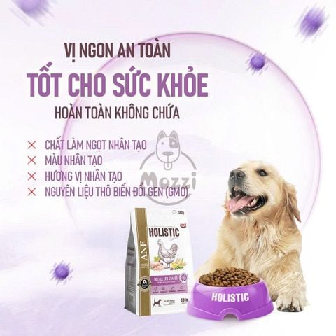  Thức ăn hạt ANF Holistic cho chó 