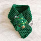  Phụ kiện Khăn len Nón noel cho chó mèo 