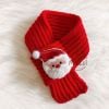 Phụ kiện Khăn len Nón noel cho chó mèo