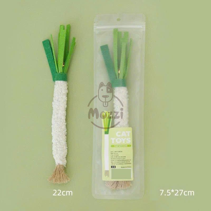 Đồ chơi Catnip Hình Củ hành có chuông âm thanh cho mèo