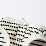  Áo ba lỗ SSEW chấm bi sọc ngang cho chó mèo 