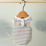  Áo ba lỗ SSEW chấm bi sọc ngang cho chó mèo 