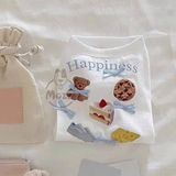  Áo ba lỗ Happiness cho chó mèo 