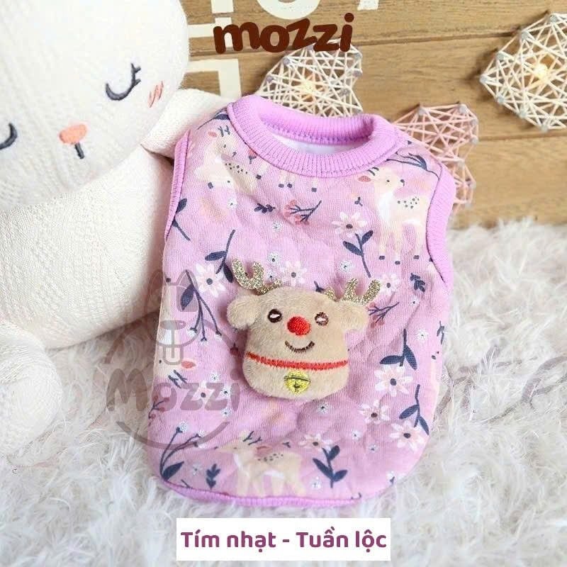 Áo VẢI mini size thú nổi Petstyle cho chó mèo nhỏ