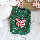  Áo VẢI mini size thú nổi Petstyle cho chó mèo nhỏ 