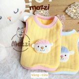  Áo VẢI mini size thú nổi Petstyle cho chó mèo nhỏ 