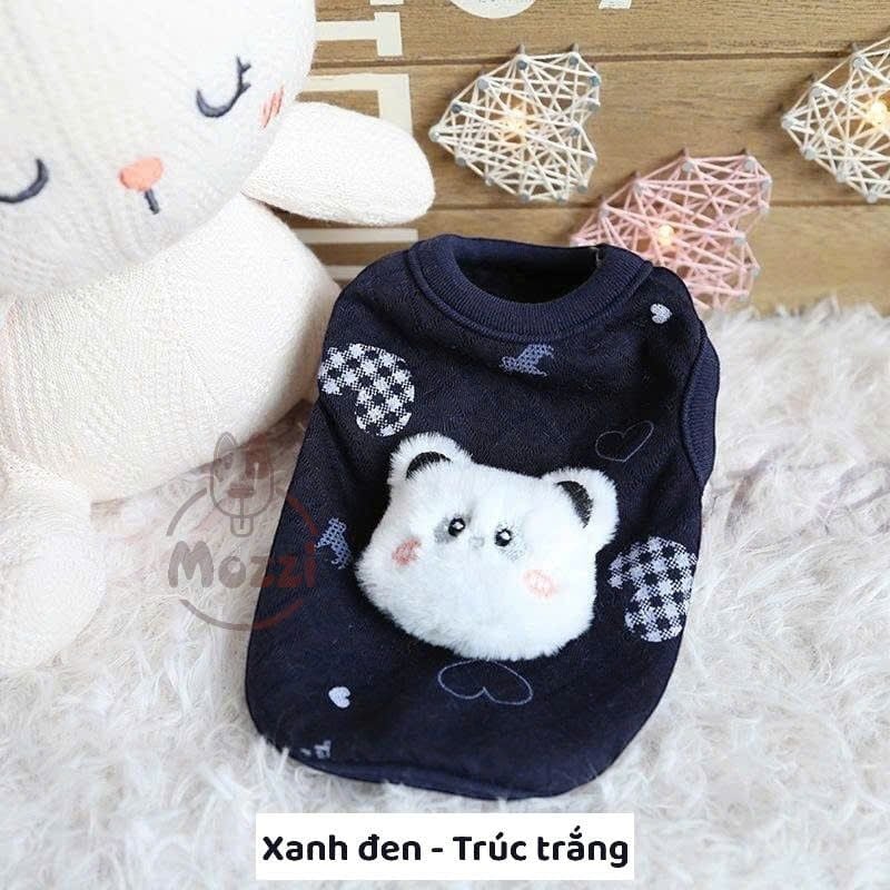 Áo VẢI mini size thú nổi Petstyle cho chó mèo nhỏ