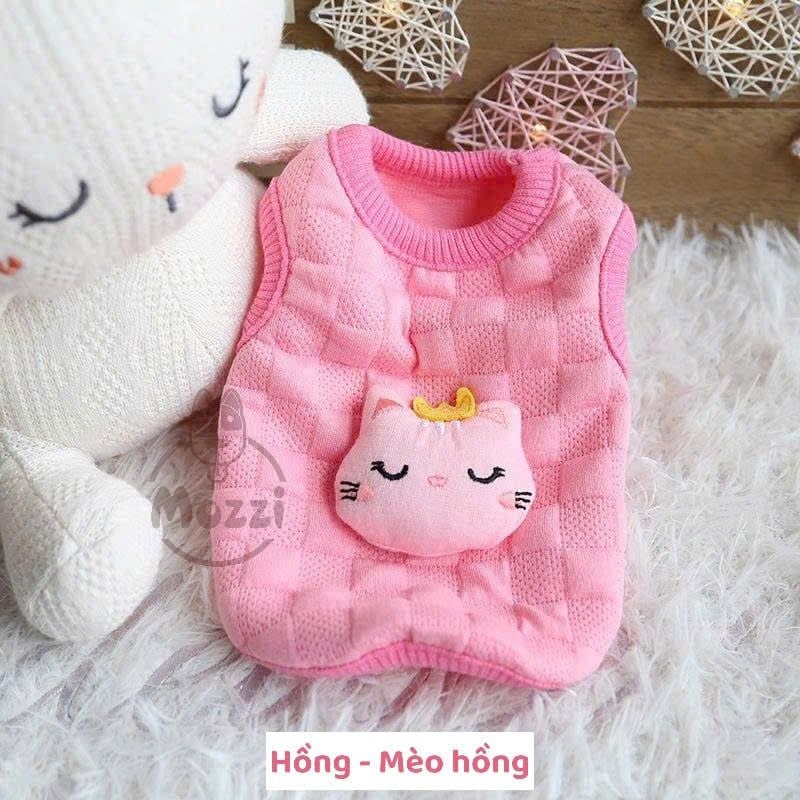 Áo VẢI mini size thú nổi Petstyle cho chó mèo nhỏ